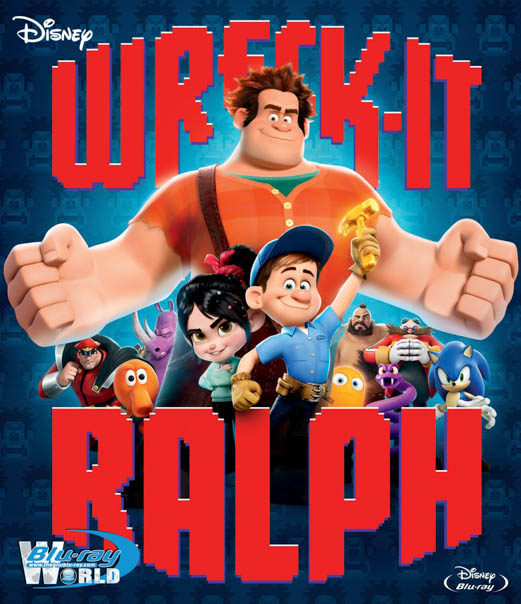 F271 - Wreck-it Ralph 2D 50G (DTS-HD 5.1) - RALPH ĐÂP PHÁ